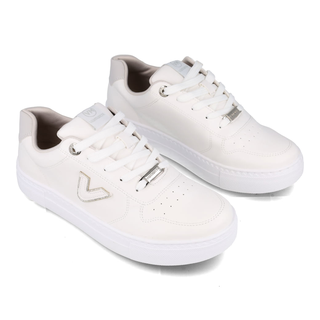 Via Marte Tenis Casual 138-020-01 Branco-Neve Sint_6__17